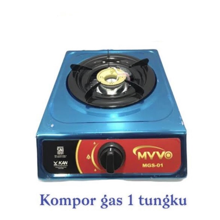Myvo Kompor Gas 1 Tungku Stainless MGS-01