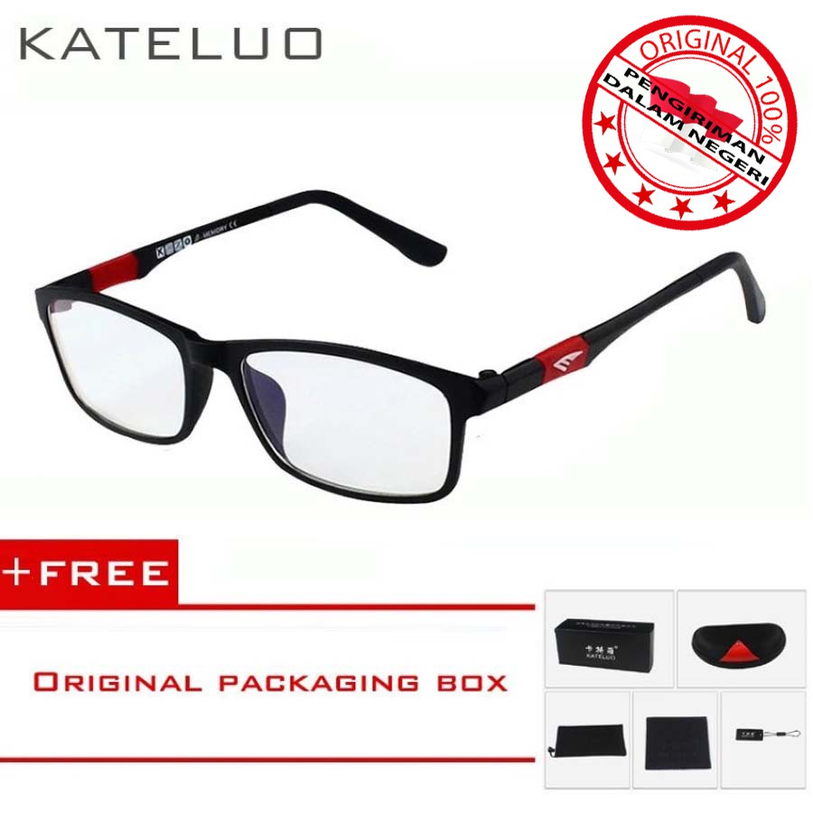 KATELUO 13022 Kacamata Anti Radiasi Komputer Frame Anti Radiasi Gadget Original