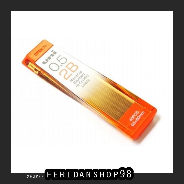 

FS264 PENSIL ISI PENSIL YANG ATK 5X LEBIH KUAT UNI NANODIA UNI05-202ND - 0 5MM HB-4B BY FERIDANSHOP9
