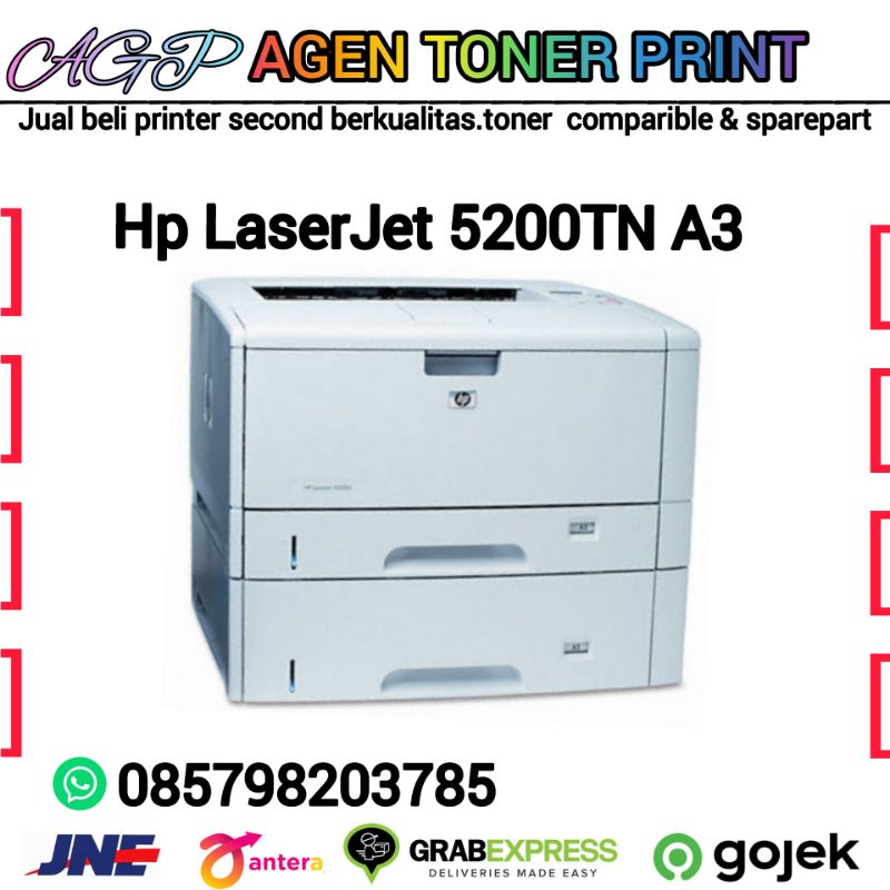 printer. hp laserJet 5200TN A3