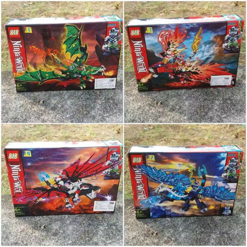 Lego ninja robot naga sepeda motor Lego ninjago naga