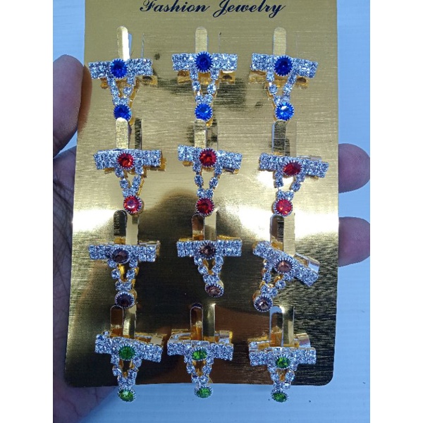 Bros dagu /bros jurai impor isi 12 pcs/1 lusin-7893-6