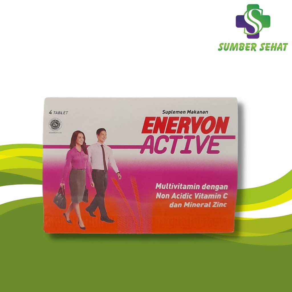 ENERVON C ACTIVE STRIP 4 TABLET