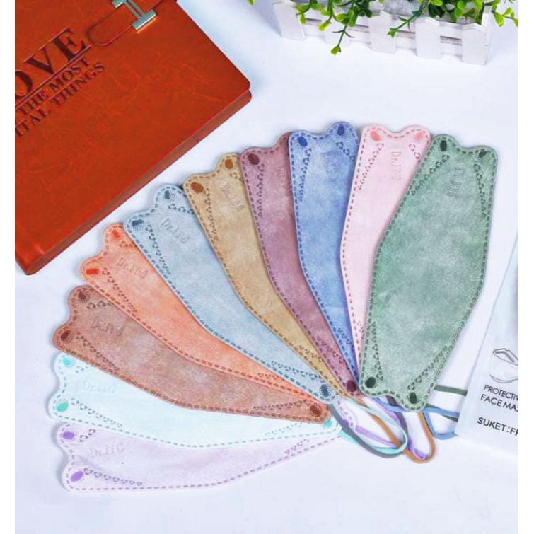 KF94 1Pack MIX 10 WARNA CAMPUR DALAM 1 PACK