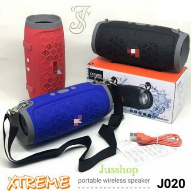 Speaker Bluetooth Murah J020 Portable Wireless Spiker xtreme / xtrere