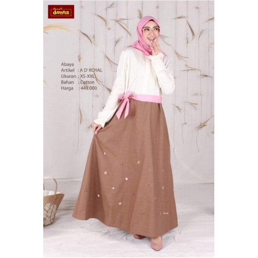 Terbaru Sarimbit 2022 Dannis d' Royal Baju Couple Gamis Koko