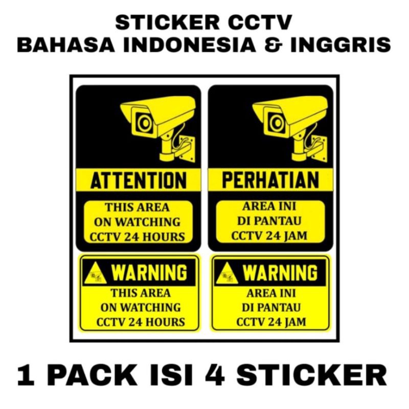 

Stiker Print Cutt lembaran keren warning pilihan motif keren