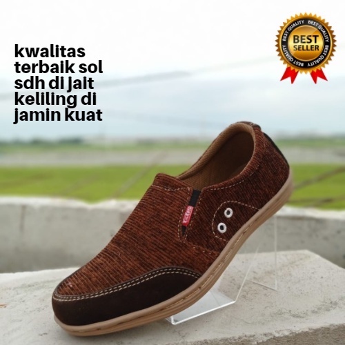 SEPATU SLIP ON  CASUAL PRIASANTAI FORMAL