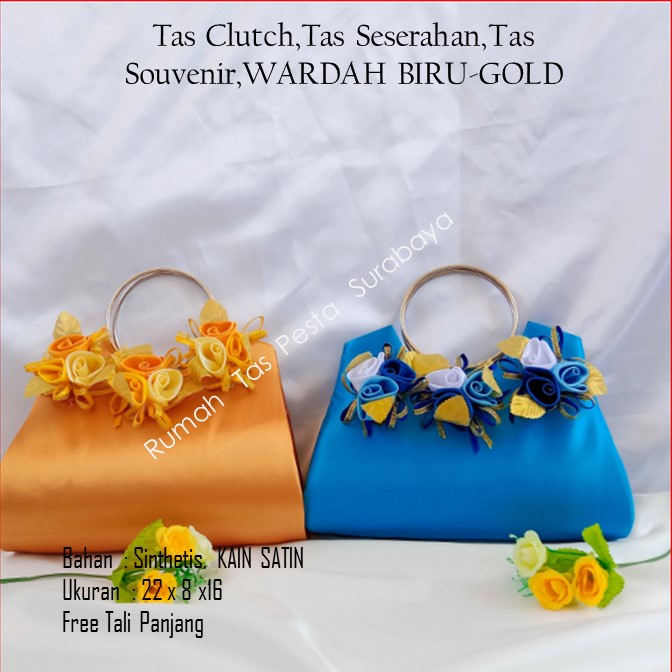 PAKET TAS PESTA WARDAH MODEL CLUTH DANSELEMPANG , 2 TAS ONGKIR TAS DERA SHOP99