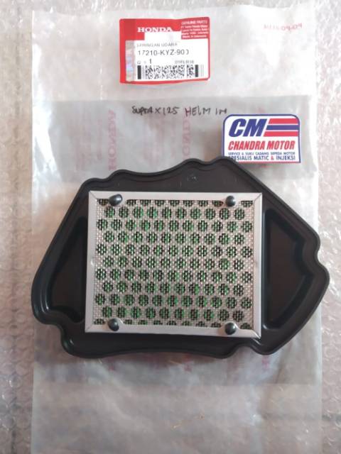 saringan filter udara supra x 125 helm in 17210-KYZ-900 Original HONDA AHM