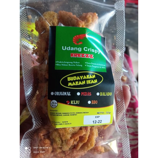 

Udang crispy keju