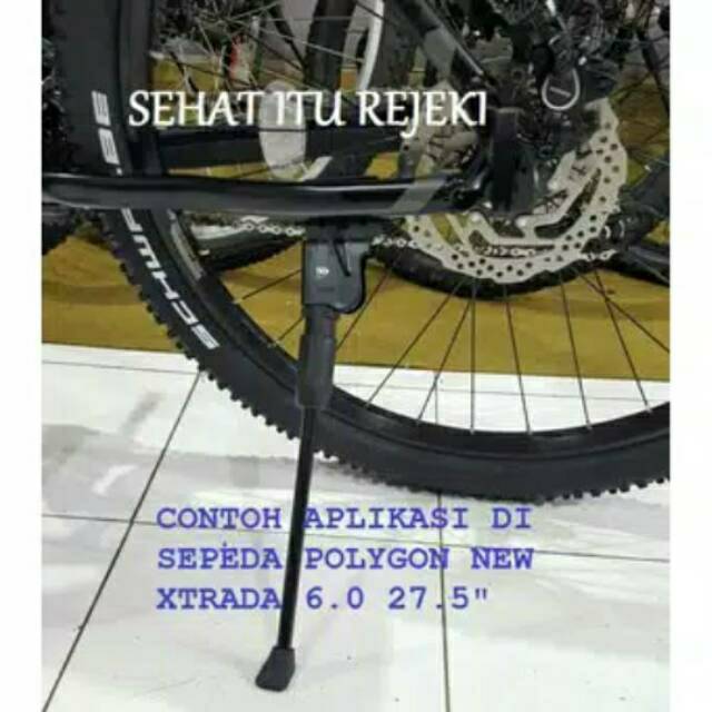 Promo STAND 26" / 27.5" WITH BOLT POLYGON / JAGANG / STANDAR SAMPING SEPEDA Murah