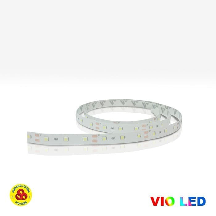 Vio LED Strip 2835 12V Cool Daylight IP33 Flexible Strip Putih 6000K