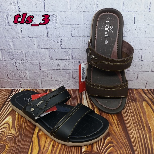 Sandal remaja carvil stero 02 original 33-37 sendal anak laki tanggung