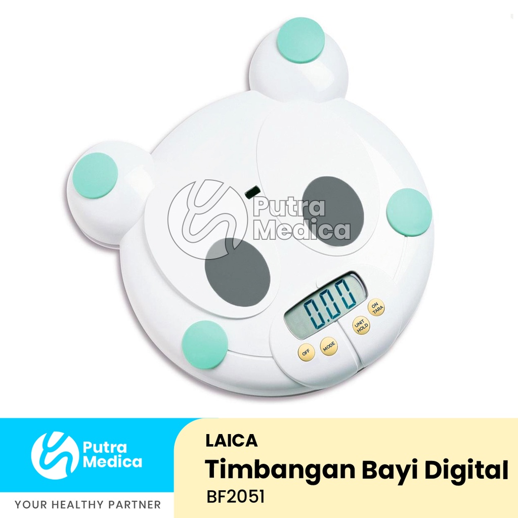 Laica Timbangan Bayi Digital BF2051 / Timbangan Elektrik / Baby Scale / Alat Ukur Berat Badan Bayi
