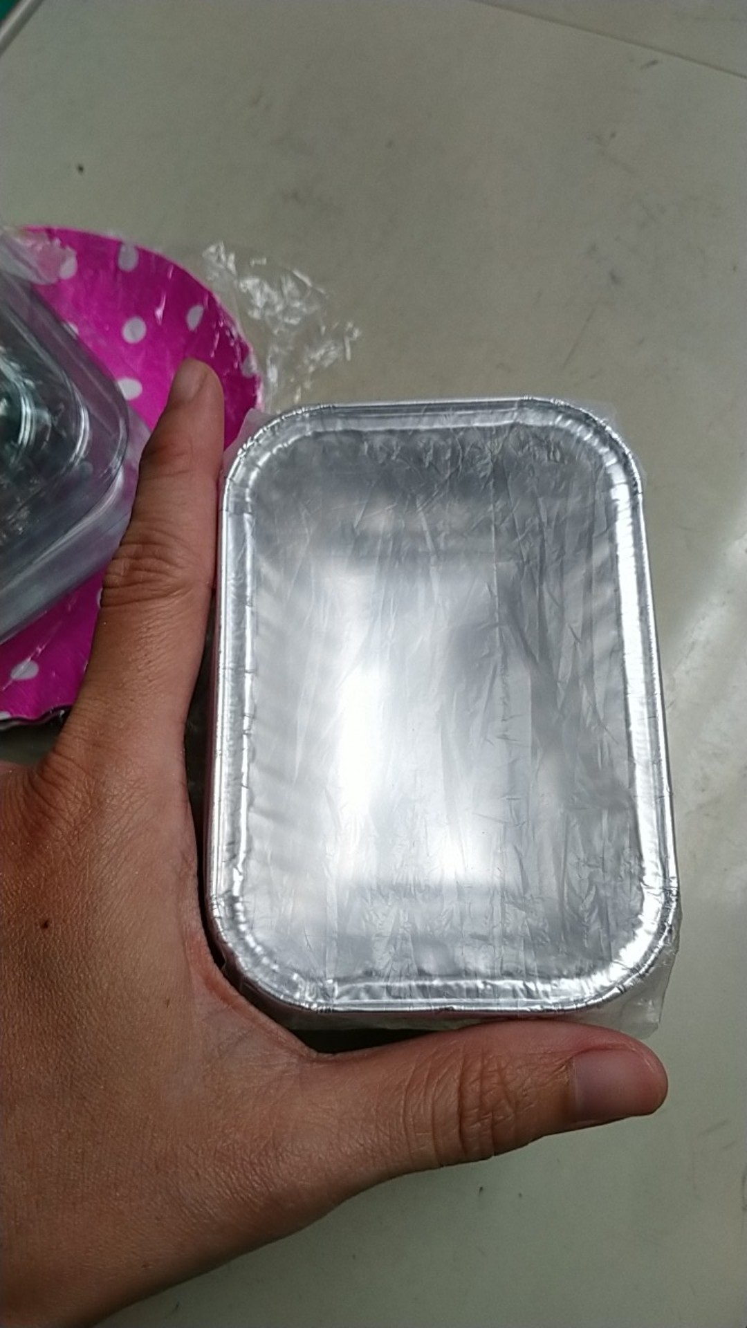 Alu Tray Bx 984519 140ml (10.5x7.5x4,5) 10 Pcs