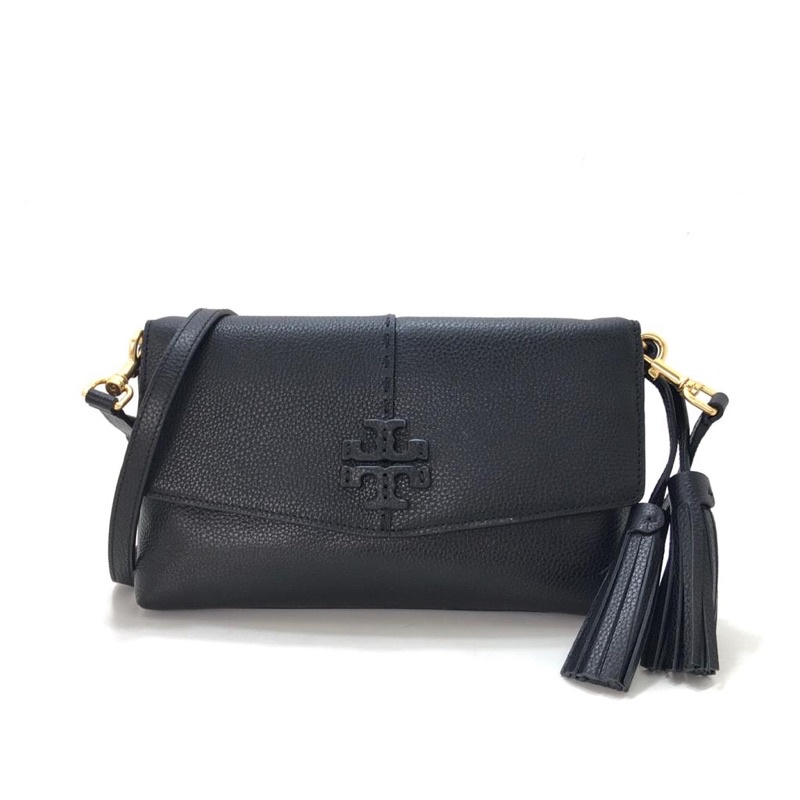 Tory Burch Mcgraw Leather Crossbody Bag