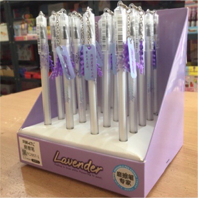 

Pulpen motif lavender
