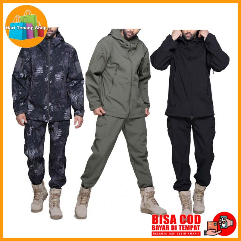 Jaket tad import/ jaket tactical/jaket outdoor/jaket berburu/waterproof