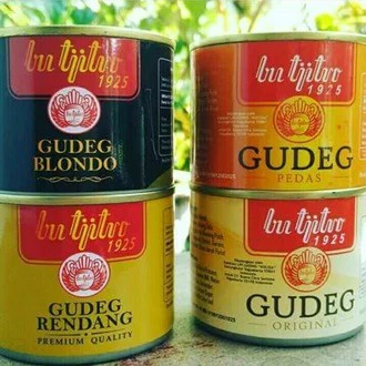 Bu Tjitro 1925 Gudeg Kaleng Rasa Original Pedas Rendang Blondo