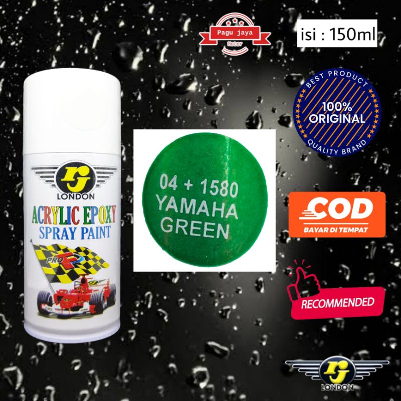 candytone green yamaha 04+1580 RJ london cat semprot 150cc pilox pilok pylox