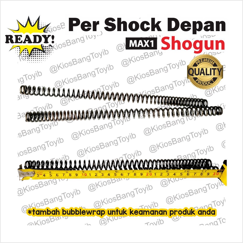 (2pc) Per Ver Shock Skok Depan Shogun Panjang 30cm  (MAX1)