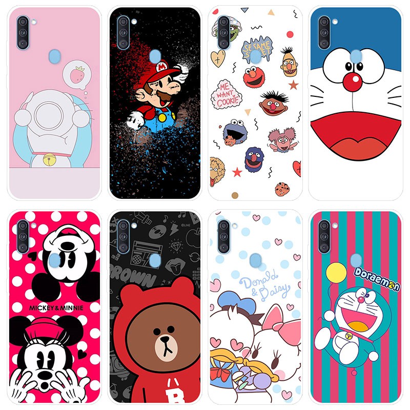 HP Soft Case Samsung A11 Casing Silikon Untuk Samsung Galaxy A11 GalaxyA11 Casing Kartun Cover Cute
