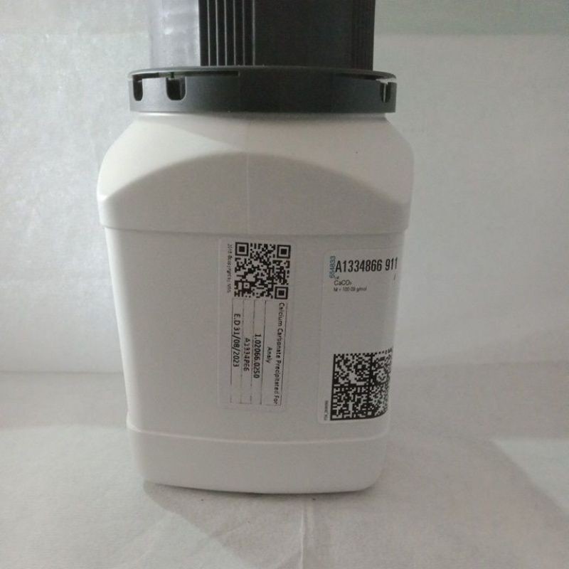 Calcium Carbonate PA MERCK 250 gr/Calsium Carbonate MERCK