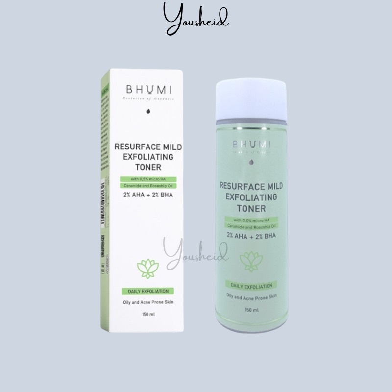 Bhumi Resurface Mild Exfoliating Toner 150ml