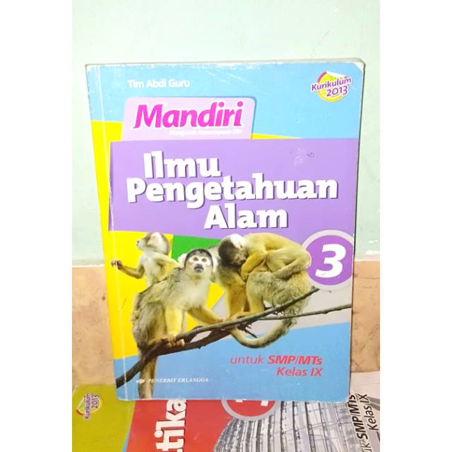 Mandiri IPA Kelas 3 SMP/MTS - Erlangga
