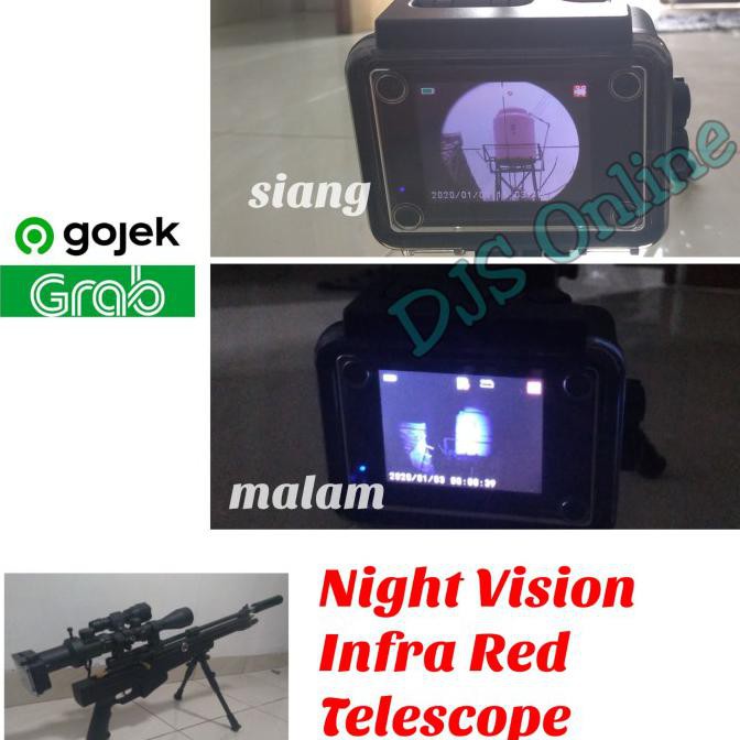 Camera telescope night vision infrared | Mainan & Hobi | Aksesoris Airsoft Gun | cope, Spring &