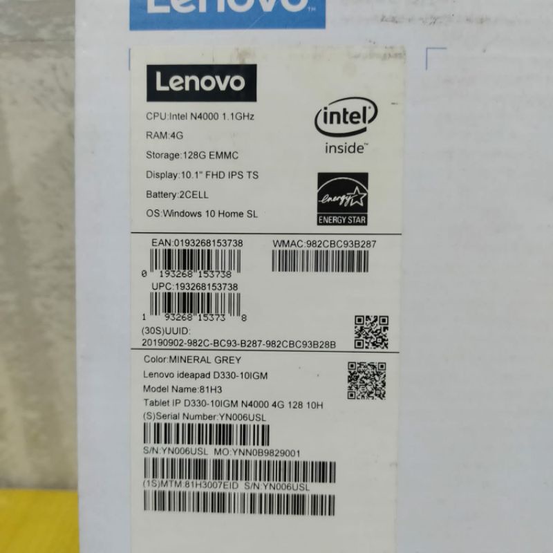 Laptop HP ChromeBook 14a-na0020nr N4020 Backlight keyboard Ram 4Gb/Ssd 128Gb Os.Chrome