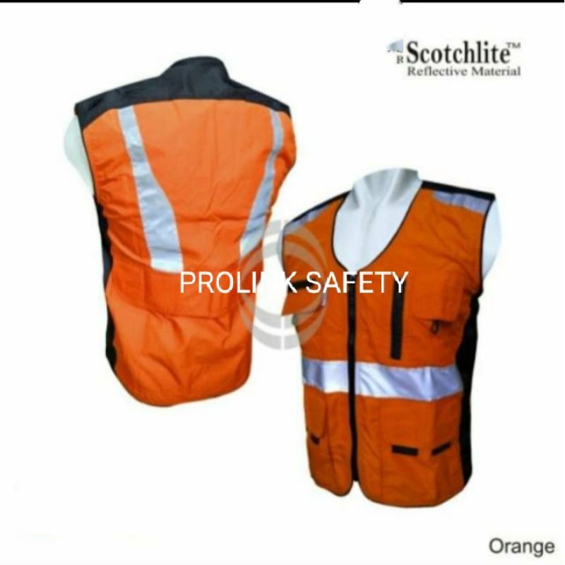 ROMPI SAFETY BAHAN FULL TASLAN ORANYE