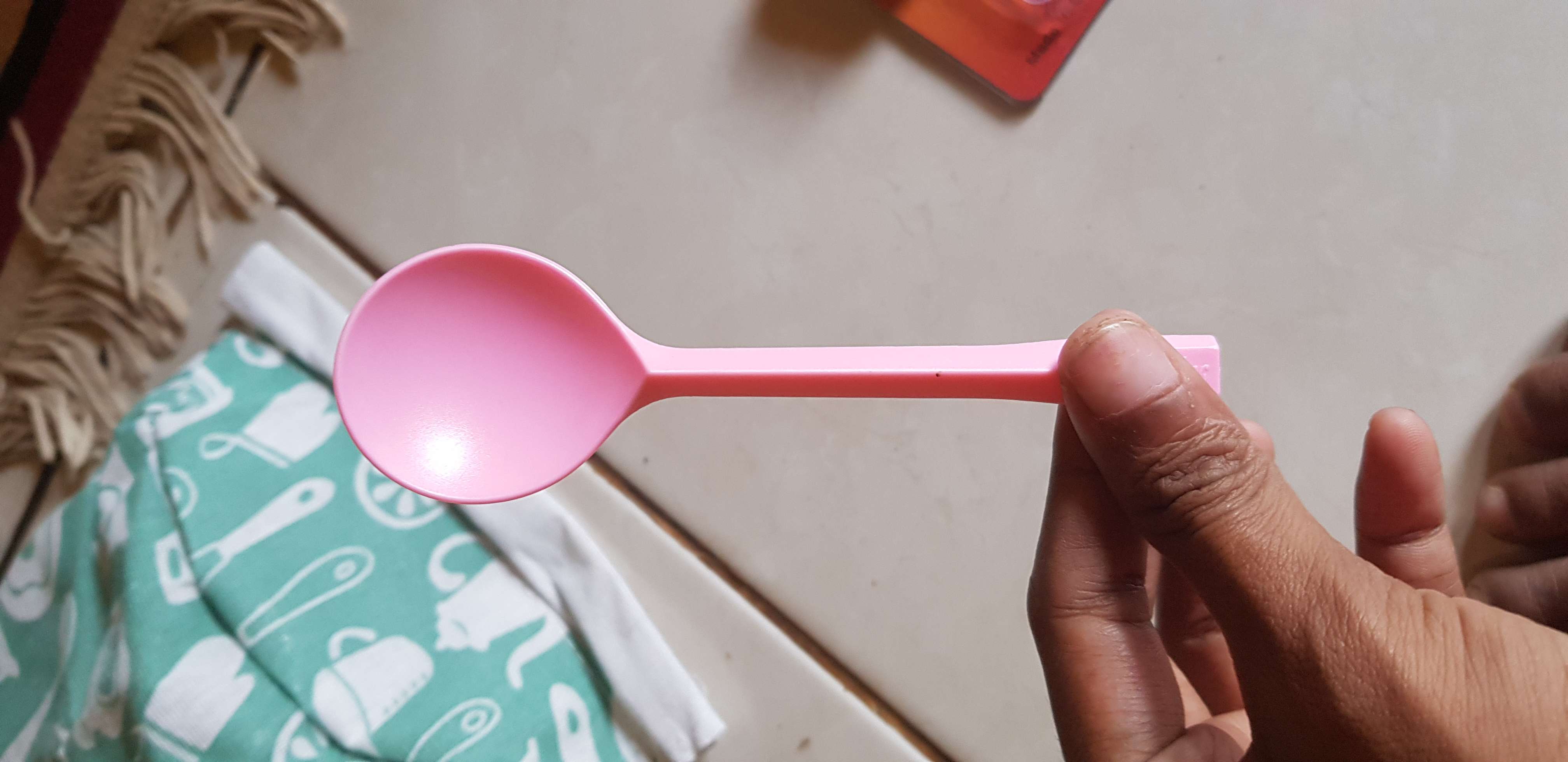 Sendok Buah Sendok Makan Sendok Plastik Bulat