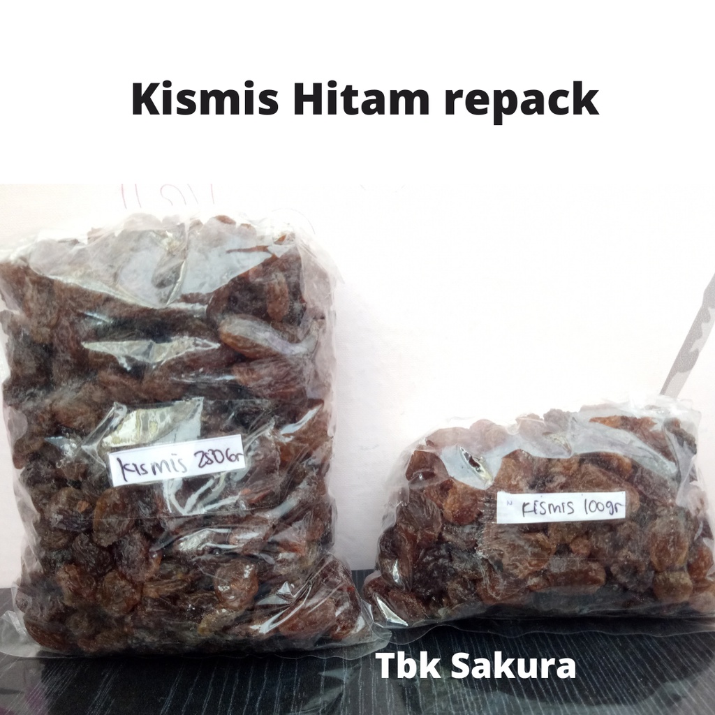 

Kismis hitam 250gr / Cemilan