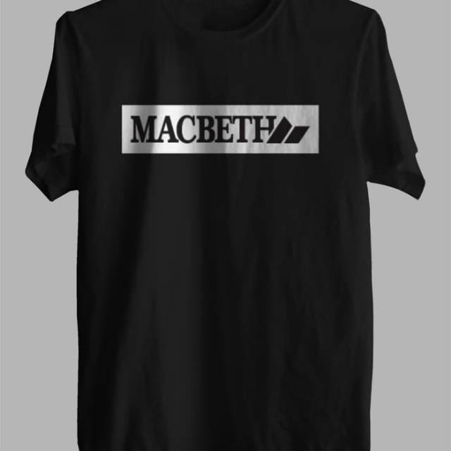 Tshirt baju Kaos MACBETH