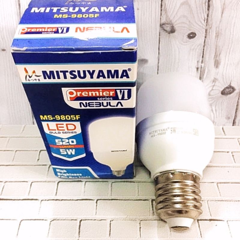 Lampu Bohlam LED 5W MS-9805F Premier Series Nebula MITSUYAMA