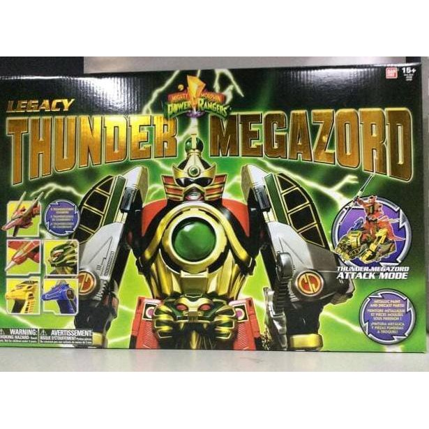 THUNDER MEGAZORD POWER RANGERS 