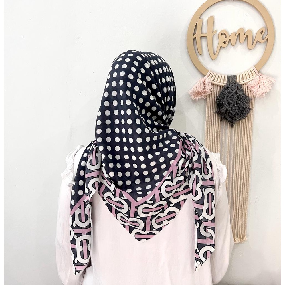 HIJAB VOAL PREMIUM LASER CUT VOAL MOTIF POLKADOT CH BB