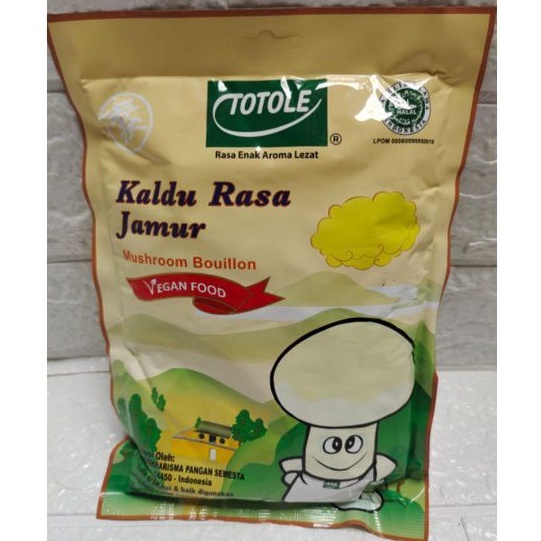 Totole Kaldu Rasa Jamur Mushroom Bouillon Vegan Food 200g