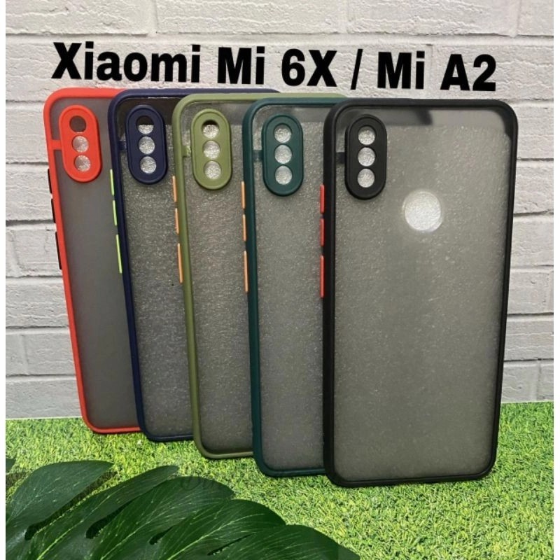 XIAOMI MIA1 MI5X MI A1 MI 5X MIA2 MI6X MI A2 MI 6X CASE SOFT DOFF HARDCASE COLOUR MATTE TRANSPARAN