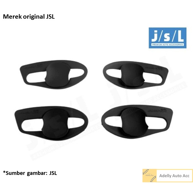 Cover Outer Handle Exclusive Pintu Mobil Toyota All New Avanza Merk JSL - BLACK DOFF