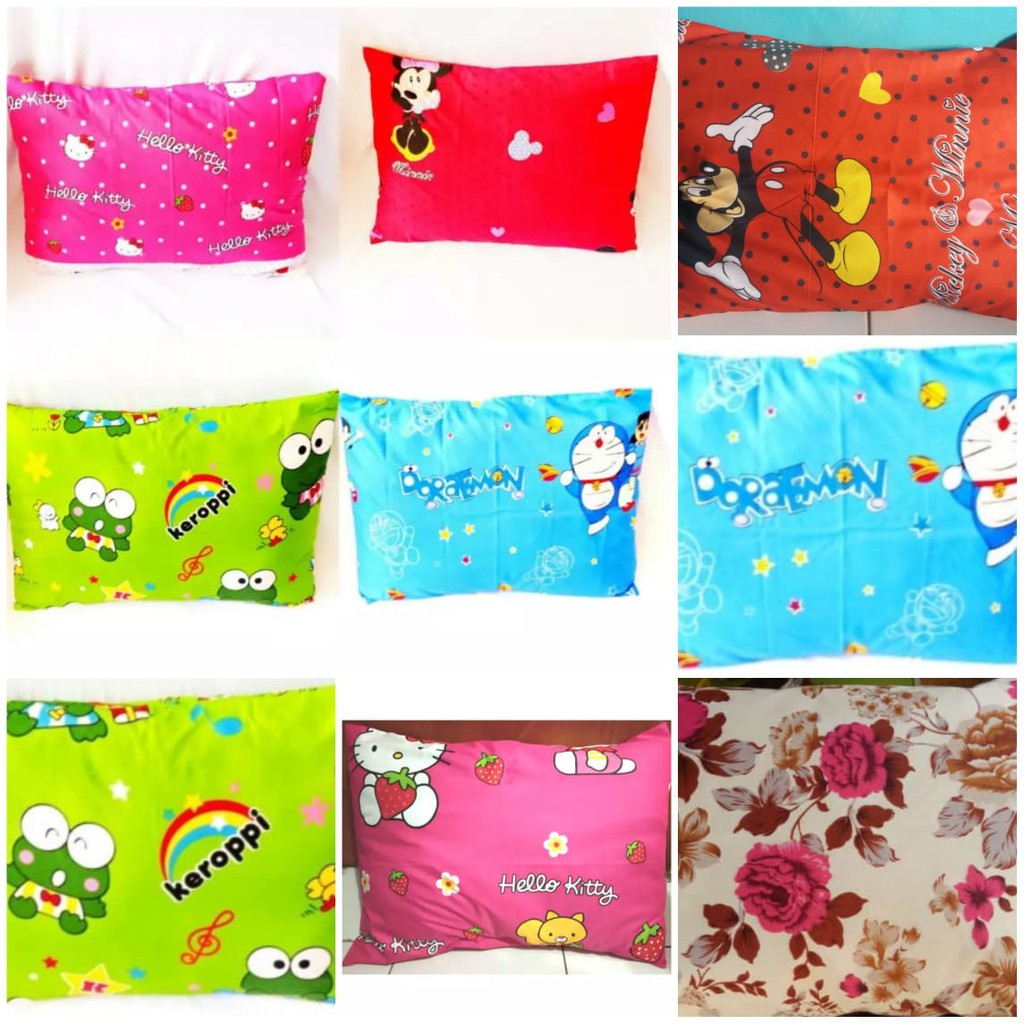 Sarung bantal dan sarung guling motif aesthetic minimalis