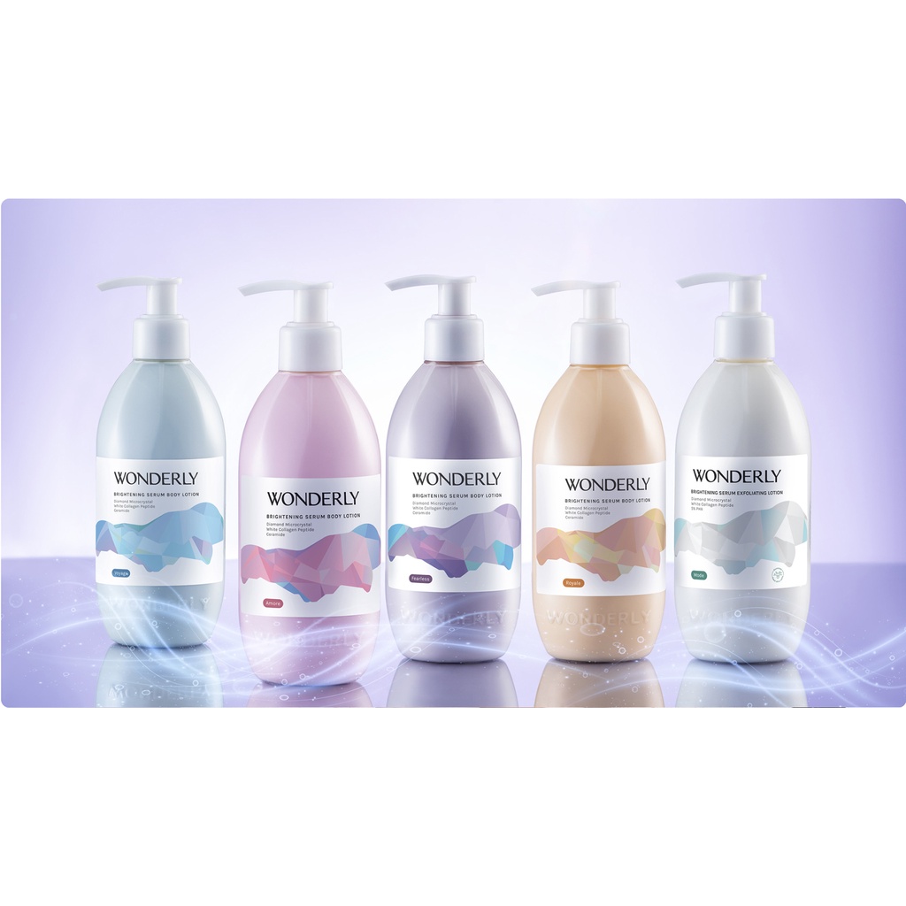 WONDERLY Brightening Serum Body Lotion | ❤ jselectiv ❤ Lotion Pencerah Aroma Parfum Mewah Dengan Beauty Clinic Formula WONDERLY ORI✔️BPOM✔️MURAH✔️COD✔️