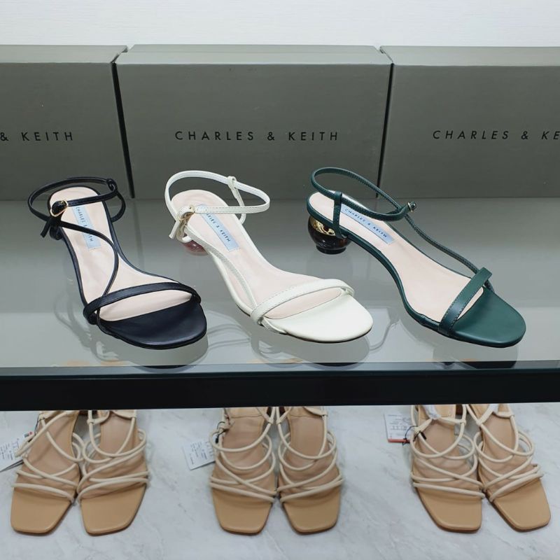 SANDAL WANITA HEELS TALI CHARLES AND KEITH CNK