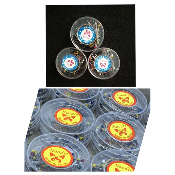 JARUM PENTUL MINI MIKA BULAT (harga per mika kecil)