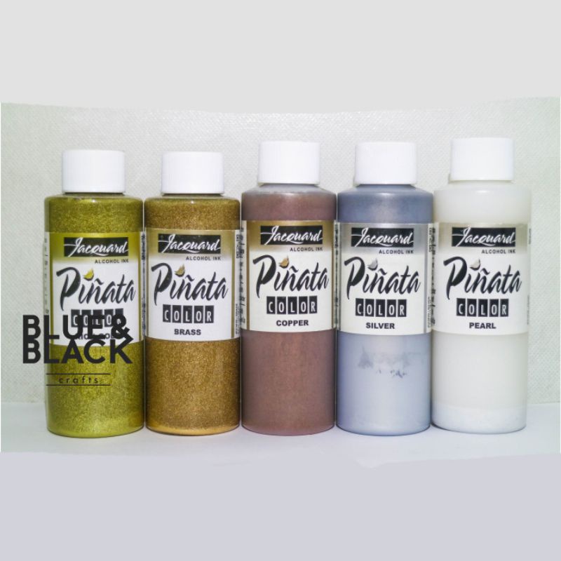 

Jacquard Pinata alcohol ink metallic colors 4oz/120ml