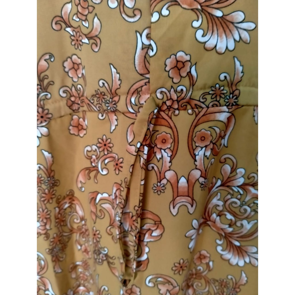 HOME DRESS MONALISA MOTIF SULTAN