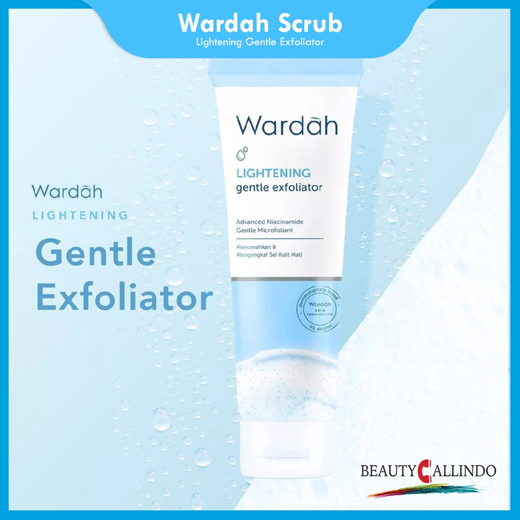 Wardah Lightening Gentle Exfoliator | Face Scrub