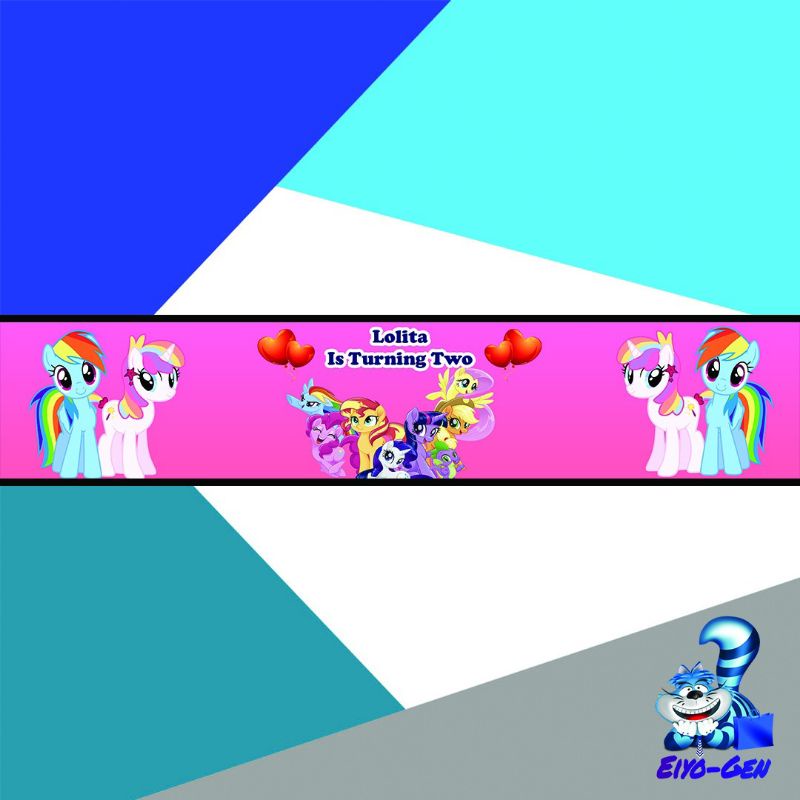 

Label Snack Ulang Tahun My Little Pony
